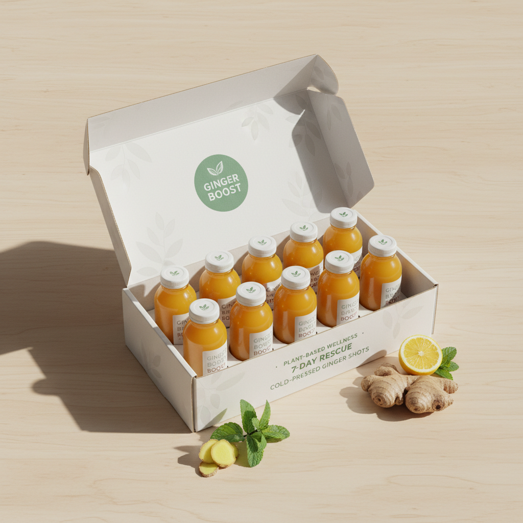 ginger shots a pack of 7